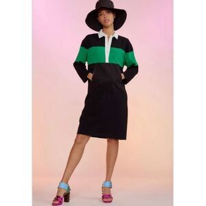 NWT Cynthia Rowley Rugby Cotton Knit Dress